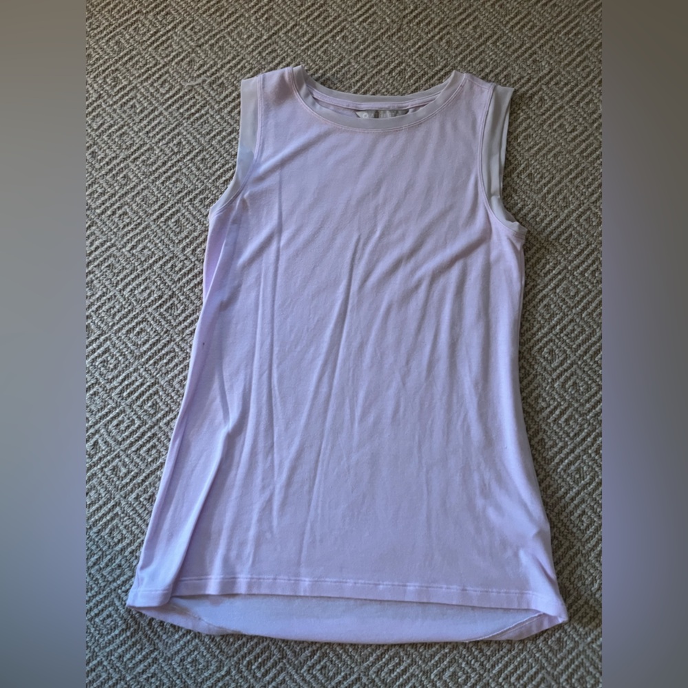 Athleta Lavender Muscle Tank Top